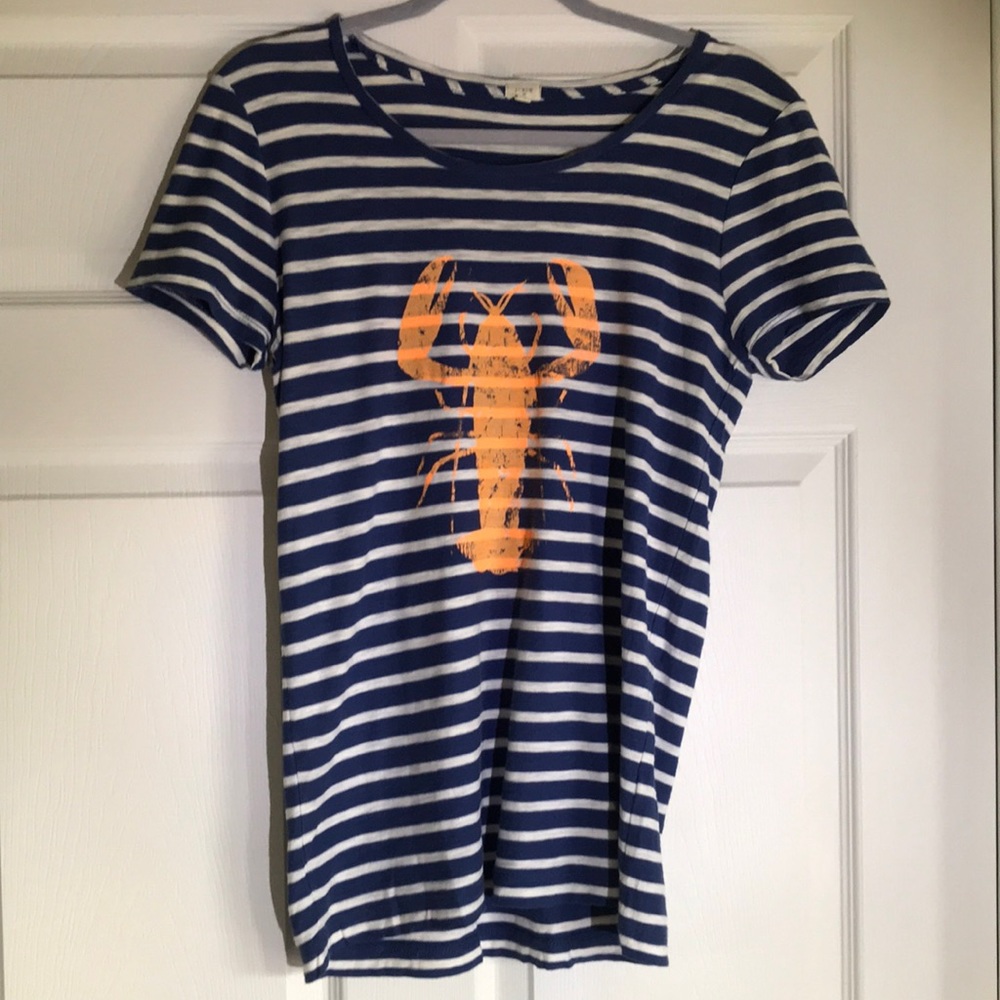 J Crew vintage summer t-shirt.